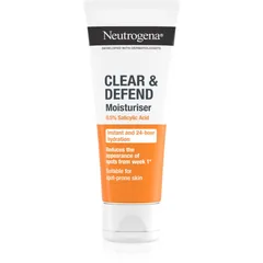 Neutrogena Clear & Defend 0.5% Salicylic Acid Feuchtigkeitscreme ohne Ölgehalt