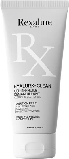 Rexaline HyalurX-Clean Cleansing Gel-to-Oil