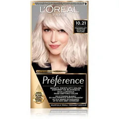 L’Oréal Paris Préférence Haarfarbe Farbton 10.21 Super Light Pearl Blonde