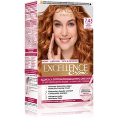 L’Oréal Paris Excellence Creme Haarfarbe Farbton 7.43 Blonde Copper