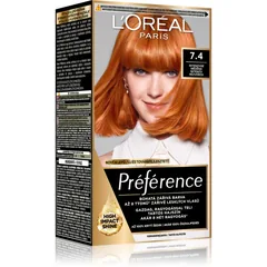 L’Oréal Paris Préférence Haarfarbe Farbton 7.4 Mango Copper
