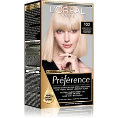 L’Oréal Paris Préférence Haarfarbe Farbton 102 Extremely Light Iridescent Blond