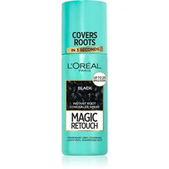 L’Oréal Paris Magic Retouch Spray zum sofortigen Kaschieren der Farbunterschiede durch nachwachsende Haare Farbton Black