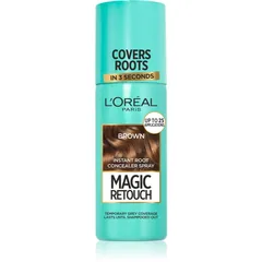 L’Oréal Paris Magic Retouch Spray zum sofortigen Kaschieren der Farbunterschiede durch nachwachsende Haare Farbton Brown