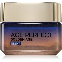 L’Oréal Paris Age Perfect Golden Age Nachtcreme gegen Falten für reife Haut 60+