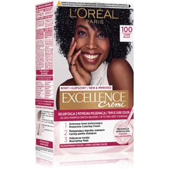 L’Oréal Paris Excellence Creme Haarfarbe Farbton 100 True Black