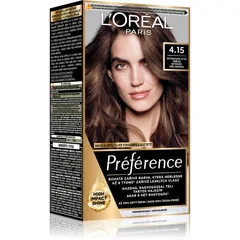 L’Oréal Paris Préférence Haarfarbe Farbton 4.15 Intense Deep Brown
