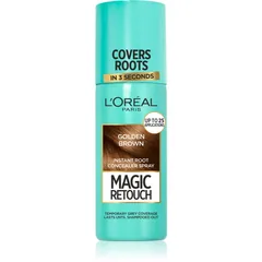 L’Oréal Paris Magic Retouch Spray zum sofortigen Kaschieren der Farbunterschiede durch nachwachsende Haare Farbton Golden Brown