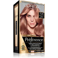 L’Oréal Paris Préférence Haarfarbe Farbton 7.23 Dark Rose Gold