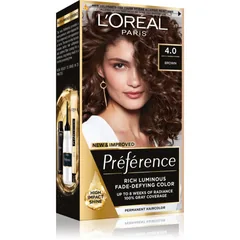 L’Oréal Paris Préférence Permanent-Haarfarbe Farbton 4.0 Tahiti Brown