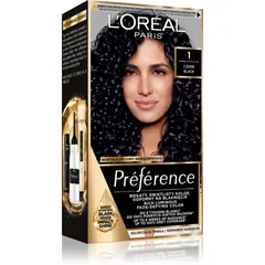 L’Oréal Paris Préférence Permanent-Haarfarbe Farbton 1 Black