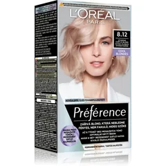 L’Oréal Paris Préférence Haarfarbe Farbton 8.12 Light Ash Beige Blonde