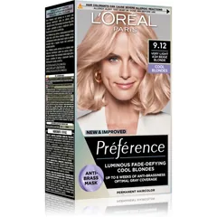 L’Oréal Paris Préférence Haarfarbe Farbton 9.12 Very Light Ash Beige Blonde