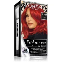 L’Oréal Paris Préférence Vivids Haarfarbe Farbton 8.624 bright red