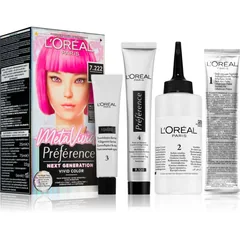 L’Oréal Paris Préférence Meta Vivids semi-permanente Haarfarbe Farbton 7.222 Meta Pink