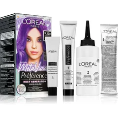 L’Oréal Paris Préférence Meta Vivids semi-permanente Haarfarbe Farbton 9.120 Meta Lilac