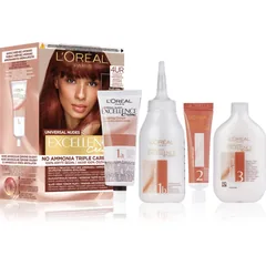 L’Oréal Paris Excellence Universal Nudes Permanent-Haarfarbe Farbton 4UR Universal Dark Red