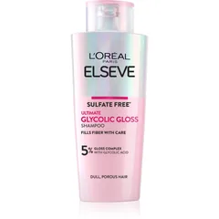 L’Oréal Paris Elseve Glycolic Gloss revitalisierendes Shampoo, um dem müden Haar seine Strahlkraft zurückzugeben