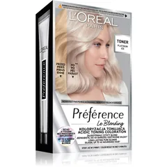 L’Oréal Paris Préférence Le Blonding Toner Säuretoner neutralisiert die Messinguntertöne Farbton Platinum Ice .