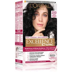 L’Oréal Paris Excellence Creme Haarfarbe Farbton 200 True Darkest Brown