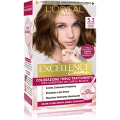 L’Oréal Paris Excellence Creme Haarfarbe Farbton 5.3 Castano Chiaro Dorato