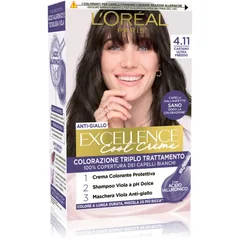 L’Oréal Paris Excellence Cool Creme Haarfarbe Farbton 4.11 Ultra Ash Brown