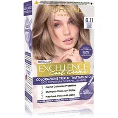 L’Oréal Paris Excellence Cool Creme Haarfarbe Farbton 8.11 Biondo Chiaro Ultra Freddo