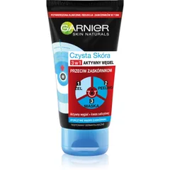 Garnier Pure Active Charcoal Reinigungsgel 3 in 1 gegen Mitesser