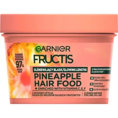 Garnier Fructis Pineapple Hair Food Maske für die Haare für trockene Haarspitzen