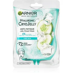 Garnier Textil Masks Cryo Jelly feuchtigkeitsspendende Gel-Maske mit Hyaluronsäure