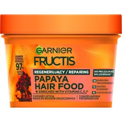 Garnier Fructis Papaya Hair Food erneuernde Maske für geschädigtes Haar