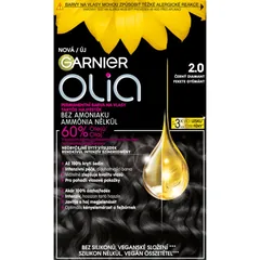 Garnier Olia Big Kit Permanent-Haarfarbe Farbton 2.0 Black Diamond