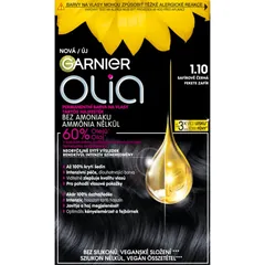 Garnier Olia Big Kit Permanent-Haarfarbe Farbton 1.10 Black Sapphire .