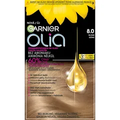 Garnier Olia Big Kit Permanent-Haarfarbe Farbton 8.0 Blond .