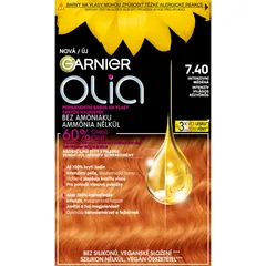 Garnier Olia Big Kit Permanent-Haarfarbe Farbton 7.40 Intense Copper .