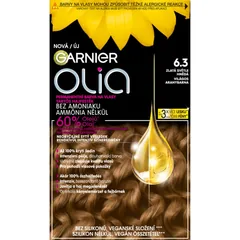 Garnier Olia Big Kit Permanent-Haarfarbe Farbton 6.3 Gold Light Brown