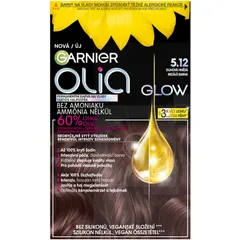 Garnier Olia Big Kit Permanent-Haarfarbe Farbton 5.12 Iridescent Brown .
