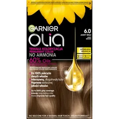 Garnier Olia Big Kit Permanent-Haarfarbe Farbton 6.0 Light brown .