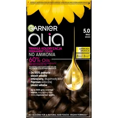 Garnier Olia Big Kit Permanent-Haarfarbe Farbton 5.0 Brąz .