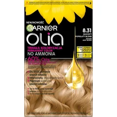 Garnier Olia Big Kit Permanent-Haarfarbe Farbton 8.31 Golden Ashy Blond .