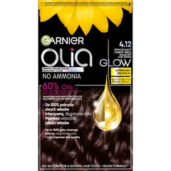 Garnier Olia Big Kit Permanent-Haarfarbe Farbton 4.12 Irisdescent dark brown .
