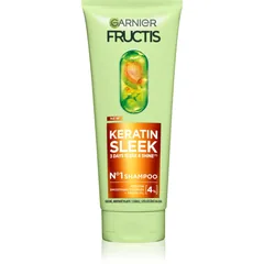 Garnier Fructis Keratin Sleek Shampoo für trockenes und sprödes Haar