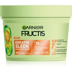 Garnier Fructis Keratin Sleek Maske für die Haare mit Keratin und Arganöl
