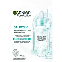 Garnier Pure Active Salicylic Zellschicht-Maske gegen die Unvollkommenheiten der Haut .