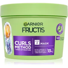 Garnier Fructis Curls Method feuchtigkeitsspendende Maske für die Haare für welliges und lockiges Haar