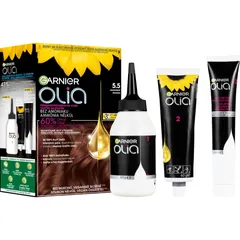 Garnier Olia Big Kit Permanent-Haarfarbe Farbton 5.5. Mahogany Brown .