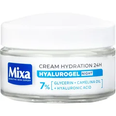 MIXA Hyalurogel Night feuchtigkeitsspendende Gesichtscreme für die Nacht
