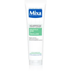 MIXA Anti-Imperfection Comfort Cleanser Reinigungsgel für das Gesicht für Unvollkommenheiten wegen Akne Haut