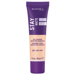 Rimmel London Stay Matte Liquid Mousse Foundation - Light Ivory