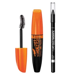 Rimmel London Scandaleyes Curve Alert Mascara With Scandaleyes Waterproof Kohl Kajal Liner